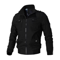 Nouvelle Version – Blouson Décontracté Écologique et Respirant pour Homme Jeune, Col Montant, Hiver, Coton, Polyester, Toile Imperméable, Style Universitaire
