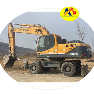 Excavatrice sur roue d'occasion Hyundai 210W-9 Excavatrice sur roue d'occasion bon marché à vendre - Product Image 1