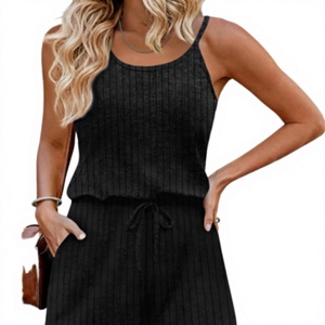 Venta al por mayor: Bodysuits de una pieza de nailon tejido, ajustados, lisos, sin espalda, de cintura alta y manga larga para mujer, ideales para gimnasio, yoga y ropa deportiva de verano. - Product Image 2