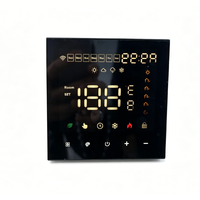 Système de chauffage au sol pour hôtel moderne, thermostat programmable à écran tactile électrique avec installation facile pour le contrôle du chauffage au sol