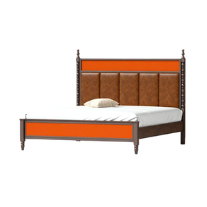Ensemble de chambre d'appartement de style Mid-Century, mobilier de suite en bois massif, grand lit <span class=keywords><strong>Paris</strong></span> King Size, écologique et durable - Product Image 1