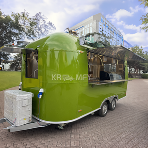 Carrito de Venta Móvil para Tacos de Restaurante, Remolque de Comida Personalizado para Jugos con Cocina Completa - Product Image 3