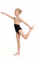 Costume de scène Unitard imprimé unique pour filles Body de danse jazz à manches longues pour la performance