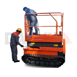 Plataforma Elevadora de Tijera Hidráulica Móvil para Terrenos Difíciles con Certificación CE, con Batería - Product Image 2