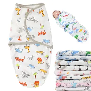 Everystep Selimut Bedong Bayi, 100% Katun Bedong Bayi Lengan Panjang Kantong Tidur Bayi dengan Kotak Hadiah