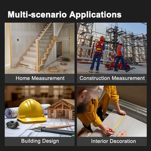 Sndway herramientas de construcción láser digital cinta métrica logotipo personalizado OEM láser medidor de distancia herramientas de medición - Product Image 2
