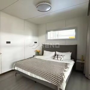 Contenedor Expandible Personalizado de 20 pies y 2 Dormitorios, Sala de Estar Móvil Rápida, Caja de Embalaje, Casa Móvil Modular Prefabricada Moderna - Product Image 3