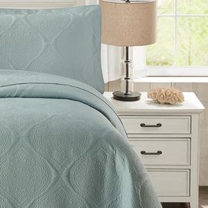 Elegantes y Lujosas Colchas y Fundas de Almohada con Jacquard Floral, Mezcla de Poliéster/Algodón, Ecológicas, para Uso en el Hogar en Todas las Estaciones - Product Image 6