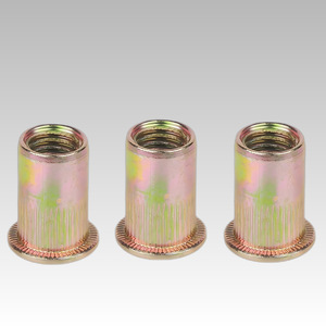 Tuercas Remachables Qinwen Métricas M3 M4 M5 M6 M8 M10 M12, Insertos Roscados Moleteados con Recubrimiento de Zinc para Equipos de Comunicación - Product Image 3