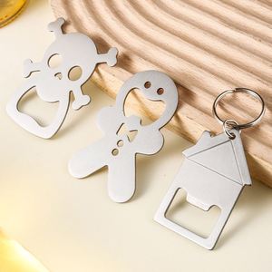 Abridor de Botellas de Cerveza con Diseño de Muñeco de Jengibre, Creativo y Divertido, de Metal, Regalo de Navidad - Product Image 4