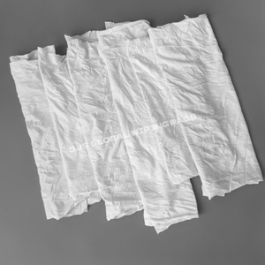 Trapos de Algodón Blancos Puros para Mecánicos, Trapos de Algodón Industriales, Trapos de Algodón Blancos para Limpieza, 1.5KG - Product Image 1