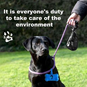 Sacs à déjections pour animaux de compagnie biodégradables en direct d'usine, 7 couches, désodorisants, sacs à déchets pour animaux de compagnie, impression personnalisée du logo, sacs à déjections pour chiens - Product Image 6