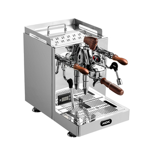 Máquina de Espresso Profesional para <span class=keywords><strong>Cafetería</strong></span> Pequeña, Acero Inoxidable Espejado, Caldera Doble, Bomba Rotativa, Grupo de Infusión Clásico E61, Equipo de Café - Product Image 3