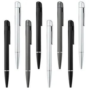 New Model Promotional school Business Metal Ball Pen With Customized Logo matte Pen With Metal Ballpoint