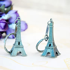 Porte-clés Tour Eiffel en gros, mode, métal coloré, modèle de porte-clés Tour Eiffel 5 cm, souvenir de <span class=keywords><strong>Paris</strong></span> - Product Image 3