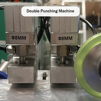 Machine de pliage pour la production de housses stériles pour caméra laparoscopique et de protections médicales