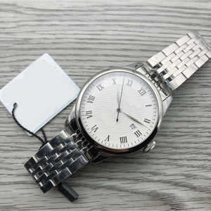 Reloj mecánico de lujo para hombre más vendido de 2025 con esfera blanca y calendario para negocios - Product Image 2