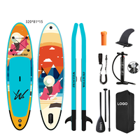 Tabla de Paddle Surf Inflable Personalizada de 320 cm, Tabla ISUP, Tabla de Pesca, Tabla de Surf Inflable