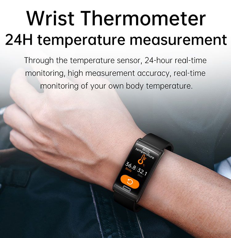 Health smart watch digital blood pressure display smart watch band heart rate monitor watch