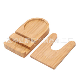 Escurridor de tapas de ollas al por mayor de fábrica, escurridor de utensilios de cocina y menaje, escurridor multifuncional de bambú desmontable y personalizable - Product Image 4