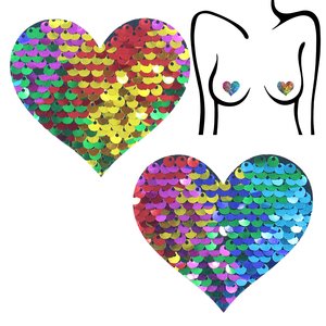 Cache-tétons sexy pour femmes 2025 – Couvre-seins tendance et éblouissants avec paillettes réversibles pour festivals et soirées - Product Image 3