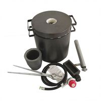 ANDUUK Four de fusion en or, argent et cuivre, nouvel état, machine de traitement des métaux pour la bijouterie, creusets en graphite, moteur principal