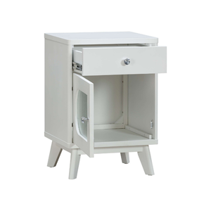 Mesita de noche de madera de la más alta calidad de la marca EVEREST, muebles de dormitorio de madera de acacia/roble/madera de pino - Product Image 2