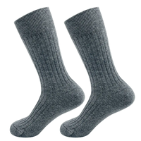 Chaussettes de randonnée, de camping et de travail en laine mérinos OEM, chaussettes chaudes pour sports d'hiver pour hommes et femmes