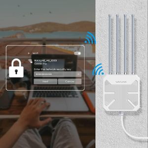 Factory Price WL-WN573HX1 Long Range Outdoor Access Point Mesh <strong>Router</strong> Repeater Waterproof Wavlink AX1800 AP - Product Image 6