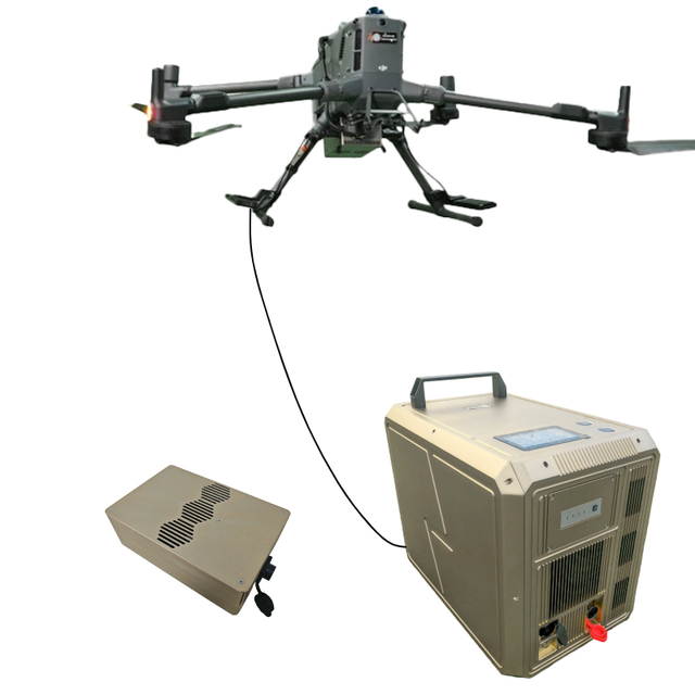 6kw Tethered Drone Power System with 50v Onboard Output for 12s Heavy Lifting Drone with AC to DC Converter