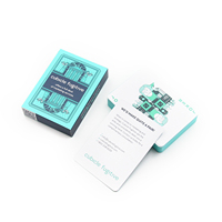 Cartes à jouer professionnelles pour cadeaux promotionnels d'entreprise, cartes de poker publicitaires personnalisées avec emballage sur mesure