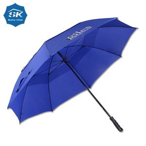 Luxury Golf Umbrella Reverse Fabric Fiberglass <b>Frame</b> Auto Open Windproof High Quality for Golf Enthusiasts 68 Inch All-Season - Product Image 5
