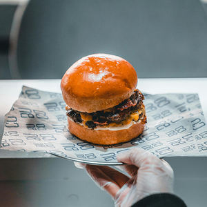 Flexography Sandwich Packaging Hamburger Greseproof <b>Paper</b> <b>Burger</b> <b>Wrapping</b> <b>Paper</b> - Product Image 1