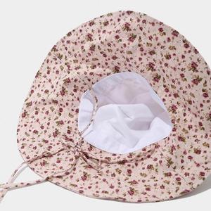 Chapeau Bob de Pêcheur Pliable Tendance Style Champêtre à Motif Floral à Large Bord pour Voyages en Plein Air Printemps-Été - Product Image 6