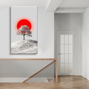 NGHỆ THUẬT Tường Vải trừu tượng tùy chỉnh cho phòng khách trang trí nội thất sáng tạo với chủ đề phong cảnh - Product Image 4