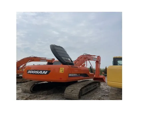 Bán máy xúc sử dụng DX doosan 300 Hyundai 220lc-9 thủy lực hooker máy xúc lớn