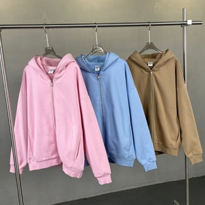 เสื้อฮู้ดดี้เทอร์รี่หนานุ่ม 430 กรัม แบบสั่งทำพิเศษ ลาย 3 มิติ ปิดหน้าเต็มตัว สำหรับฤดูหนาว สไตล์สตรีทแวร์ตัวใหญ่พิเศษสำหรับผู้ชาย - Product Image 1