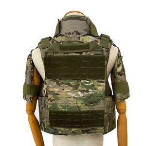 Armadura Táctica de Protección Corporal, Resistente al Fuego, Anti-Cortes, Antiestática, con Sistema Molle Completo, Camuflaje, de Liberación Rápida - Product Image 3