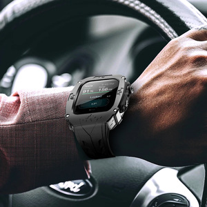 <span class=keywords><strong>Mod</strong></span> <span class=keywords><strong>Kit</strong></span> Đối Với Apple Xem 9 8 7 Trường Hợp Dây Đeo 45Mm 44Mm Kim Loại Bezel Đối Với IWatch Thép Không Gỉ Trường Hợp Đồng Hồ Cho Apple Dây Đeo - Product Image 5