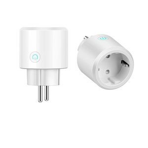 Matter Smart Socket EU <b>Plug</b> with Power Monitor, HomeKit Alexa Google Voice Remote Control, Wireless Smart Outlet - Product Image 1