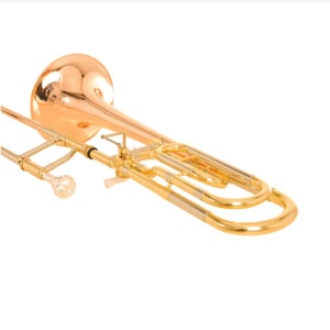 Trombone ténor Bb/F professionnel de haute qualité en laiton phosphoreux pour les groupes scolaires et les spectacles sur scène - Product Image 5