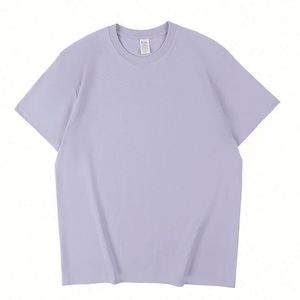 Design Custom logo Pure Cotton T-<b>shirt</b> High Quality Solid Color Casual Style logo Custom Design - Product Image 1