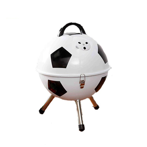 Griglia a Carbone Rotonda a Forma di Pallone da Calcio da 12 Pollici <span class=keywords><strong>per</strong></span> Barbecue e Affumicatura - Product Image 3