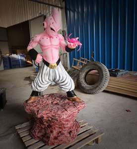 Escultura de <span class=keywords><strong>Majin</strong></span> <span class=keywords><strong>Buu</strong></span> de Tamaño Real 1/1, Estatua de Resina de Dragon <span class=keywords><strong>Ball</strong></span> <span class=keywords><strong>Z</strong></span>, Decoración para Lugares de Entretenimiento, Disponible para OEM - Product Image 4