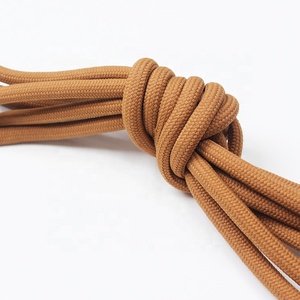 Объемные Заказные Коричневые круглые силиконовые шнуры с покрытием для толстовок - Product Image 4