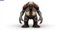 Modèle d'homme-diable gonflable, monstre de zombie gonflable de dessin animé pour décoration extérieure d'Halloween