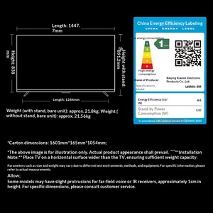 Téléviseur Mijia TV S <span class=keywords><strong>Pro</strong></span> 85 MiniLED Classe 1 85 pouces 144Hz 4K Grand Stockage LCD HD avec Cabinet Noir - Product Image 6