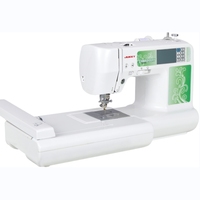 Machine à broder informatisée JK890B pour usage domestique, automatique avec prise en charge USB, 75 motifs de broderie pour la couture et l'usage industriel