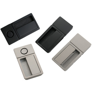 LGEDIS Invisible Door Lock Zinc Alloy Keyless Deadlock For Wooden Interior Doors - Product Image 2