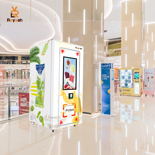 32 Inch Touch Screen Frozen Drink Vending Machine Smart Ice Cream Frozen Frozen Readymade Meals Vending Machine